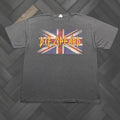 Vintage Def Leppard T Shirt Mens Xl Gray Short Sleeve Crew Neck Graphic 2006 Rock Concert Hip Hop Re Hoodie, Sweatshirt