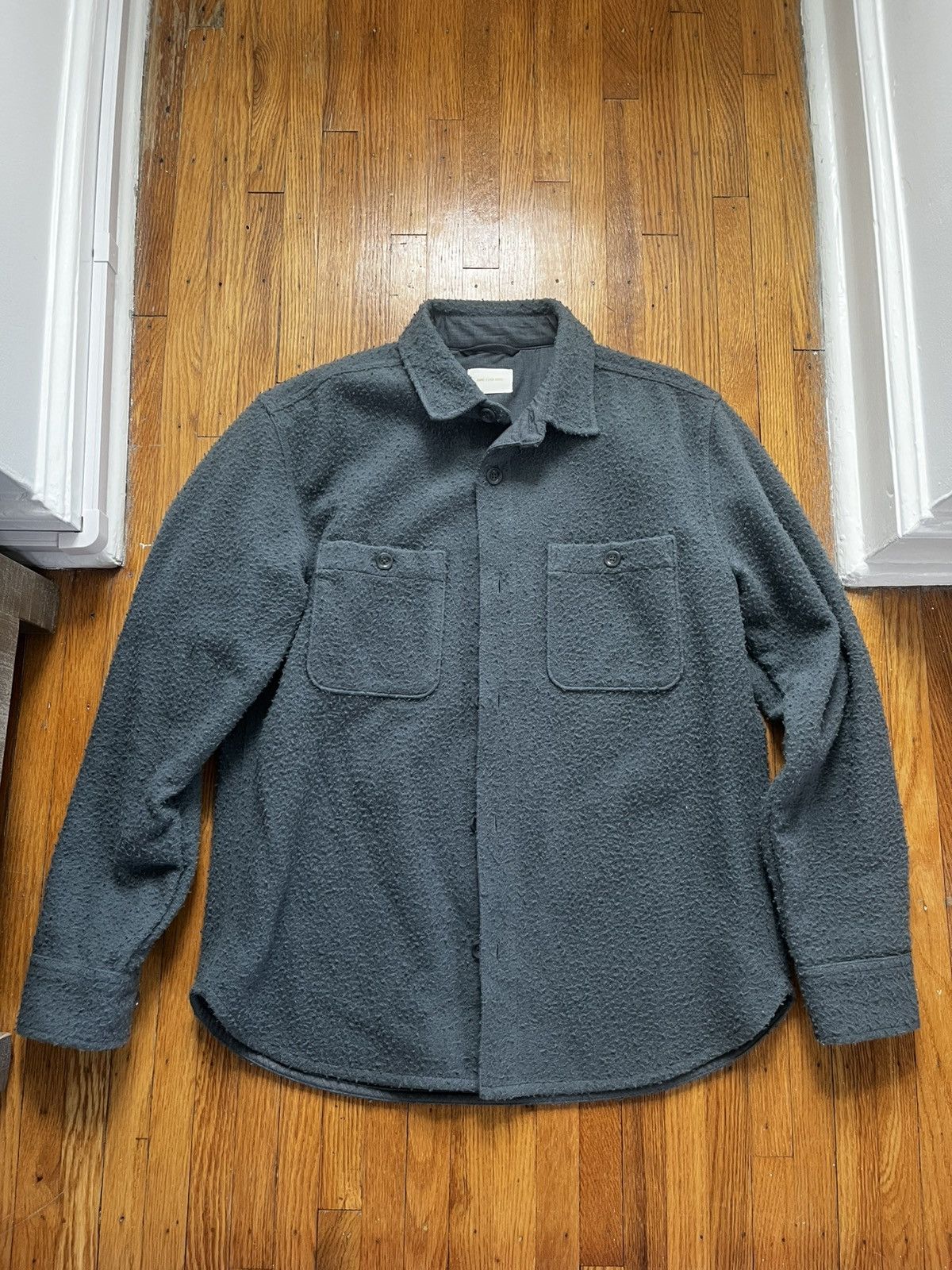 Aime Leon Dore Casentino Wool Overshirt Size M Grey Blue T-Shirts, Hoodie, Sweatshirt | AU16VibeMintTees.com