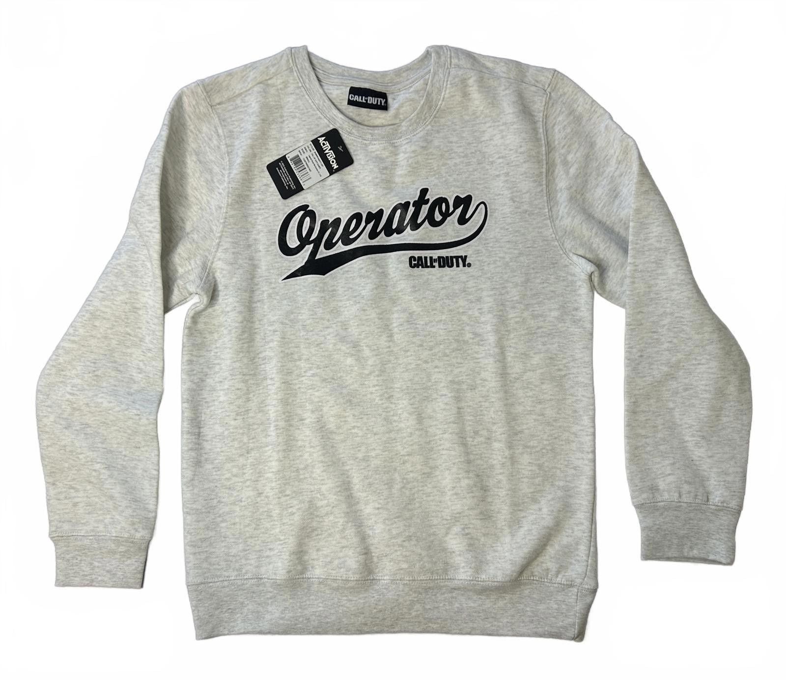 Other Call Of Duty Operator Gray Crewneck Sweatshirt Small Nwt