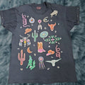 Vintage Vtg 80s Pgb 3d Southwestern Aztec Cowboy Shirt Xxl Shoulder Pads Western Cowgirl Shirt