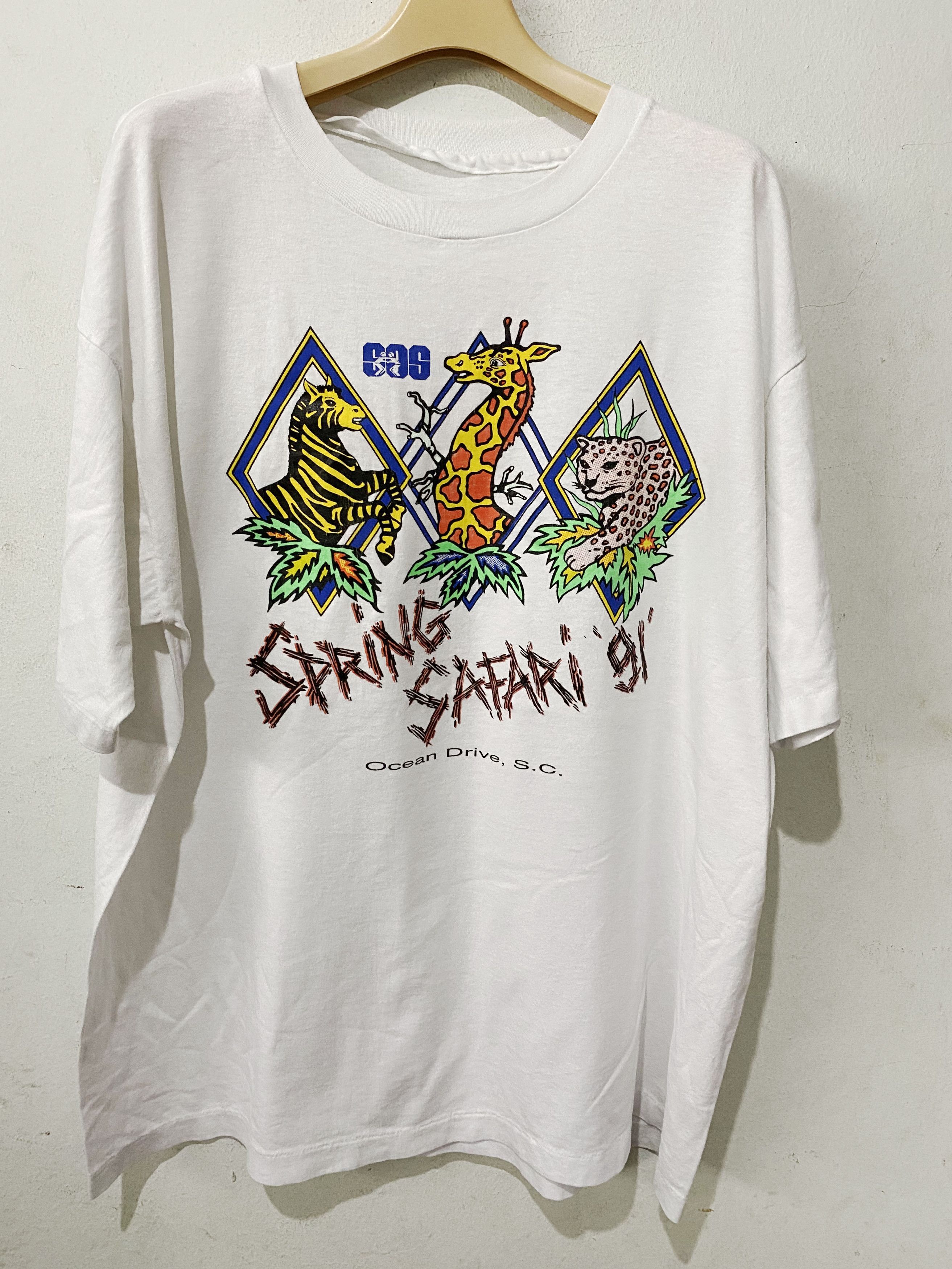 Vintage 1991 Spring Safari Zoo Shirt Hoodie, Sweatshirt | FlexRushtees.com