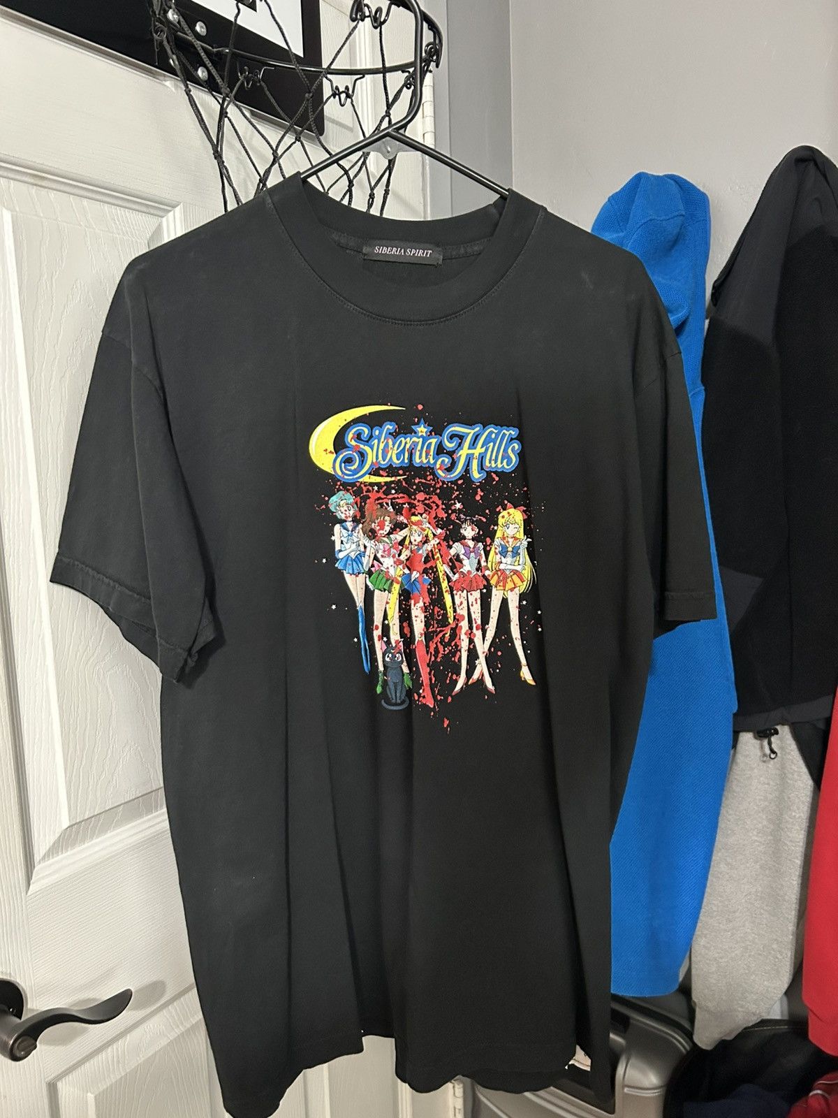 Hills Siberia Hills Sailor Moon Blood Splatter Shirt Hoodie, Sweatshirt | FlexRushtees.com