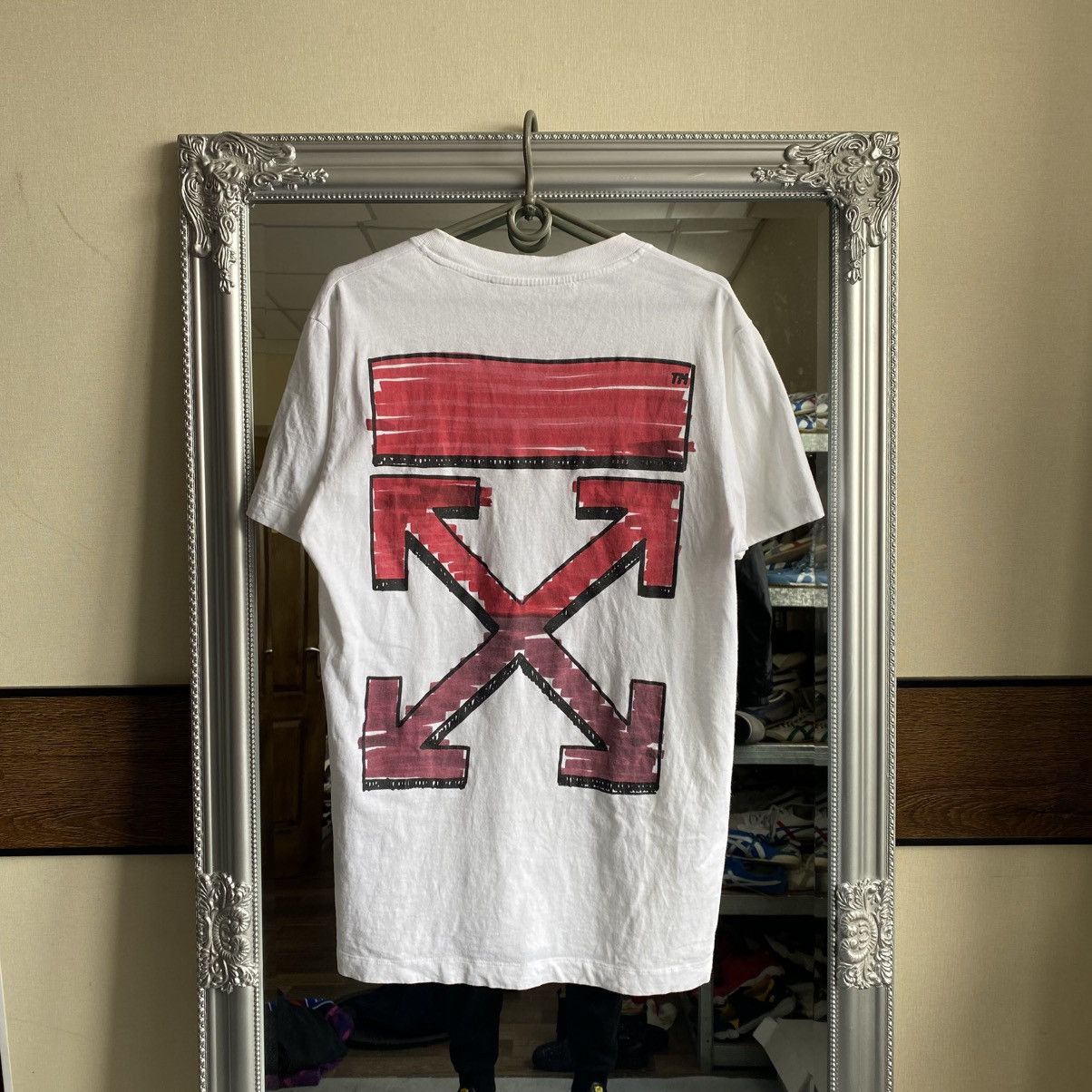 White Off White T Shirt Miami Exclusive Hoodie, Sweatshirt | FlexRushtees.com