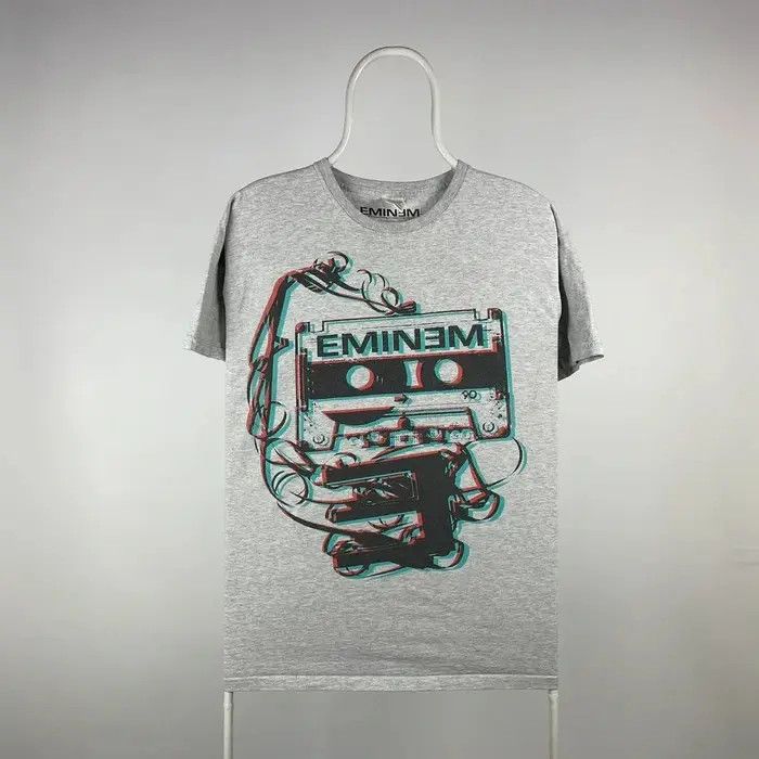 Eminem Tape Slim Shady T Shirt Rap Tee Size Large Hoodie, Sweatshirt | FlexRushtees.com