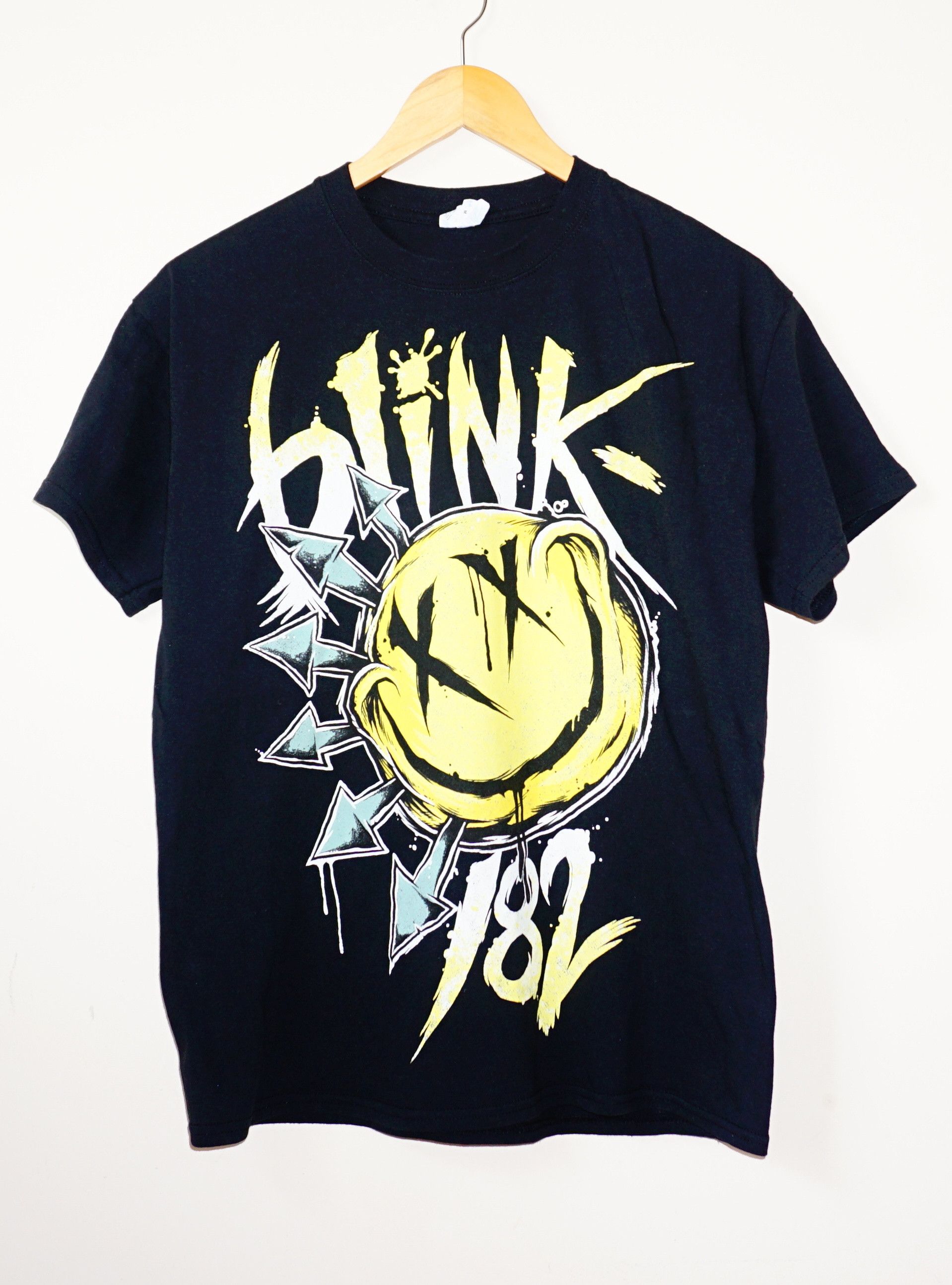 Vintage Blink 182 Smile 2000s Tee Hoodie, Sweatshirt | FlexRushtees.com