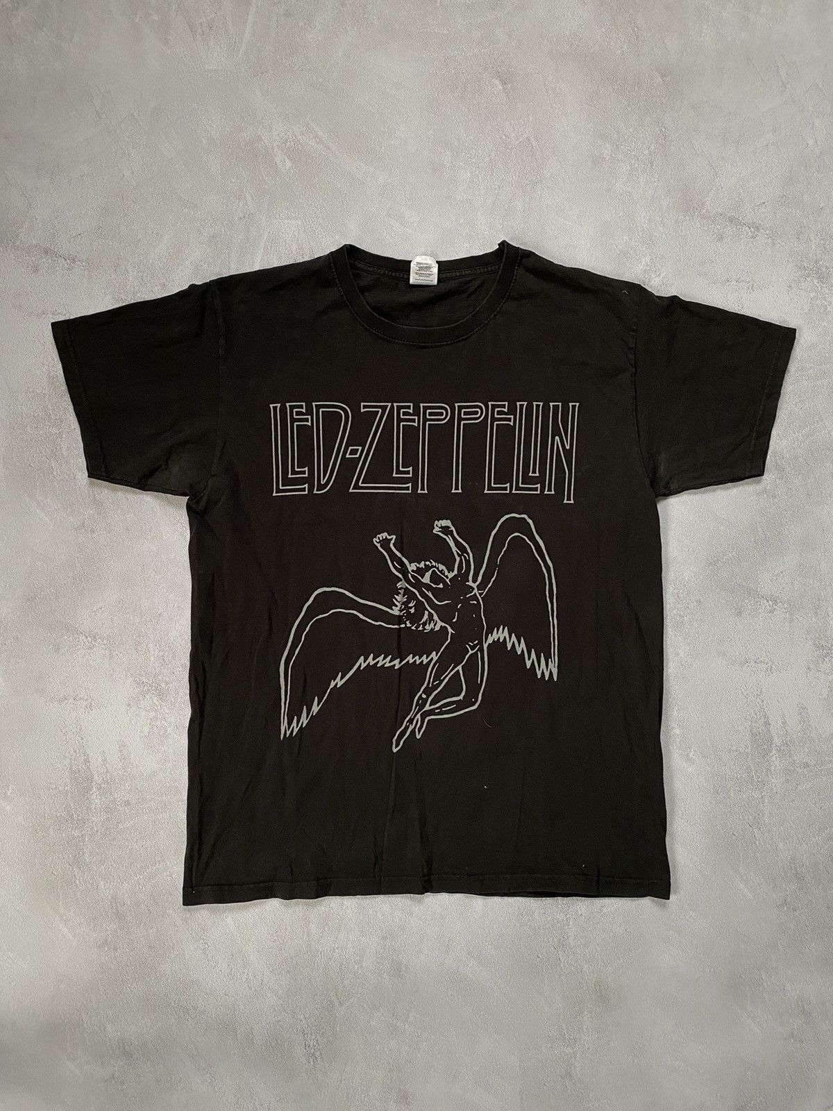 Band Tees Vintage Zeppelin T Shirt 2000s Big Print Back Print