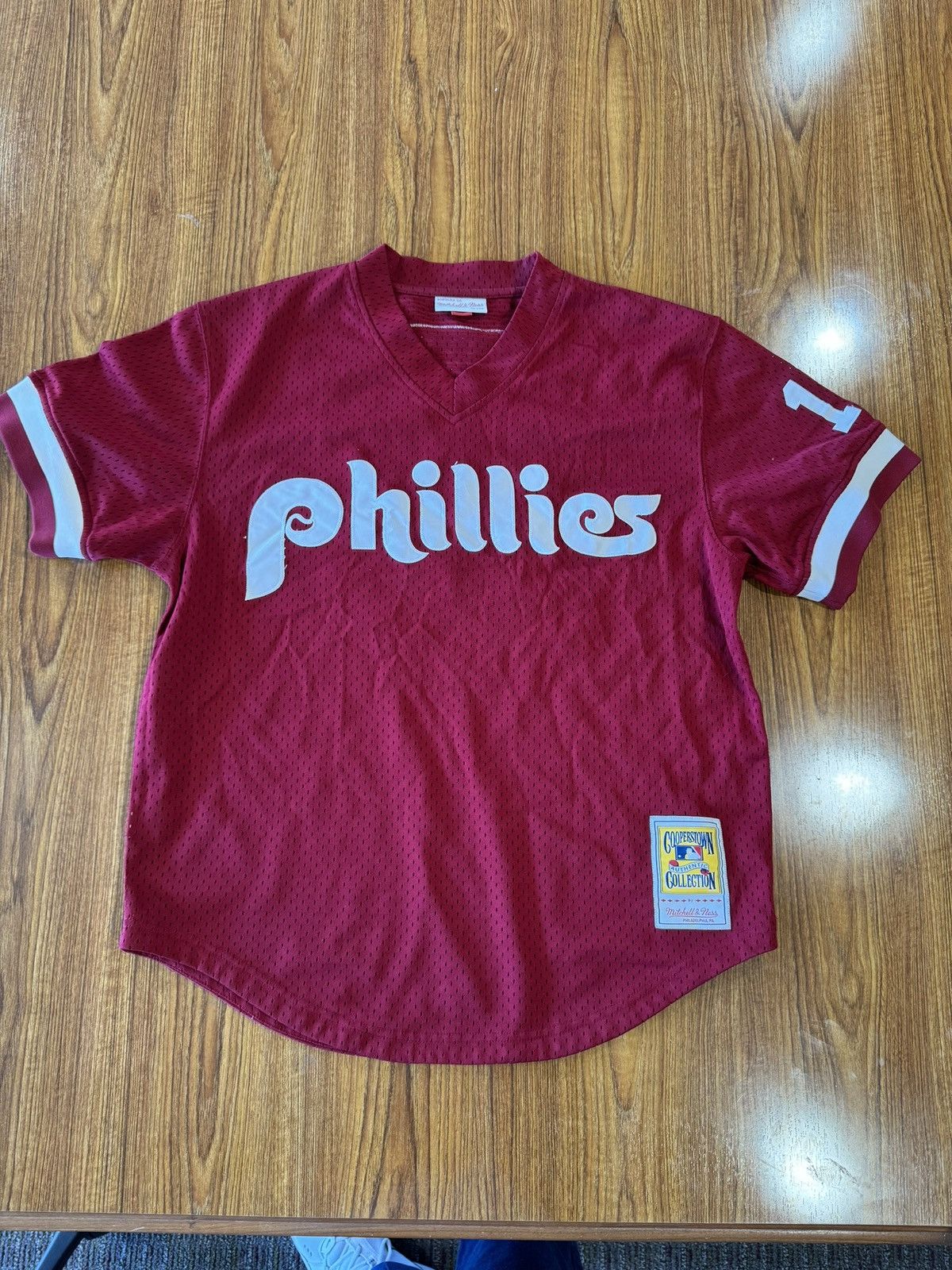 Mitchell Ness Darren Daulton Philadelphia Phillies Jersey