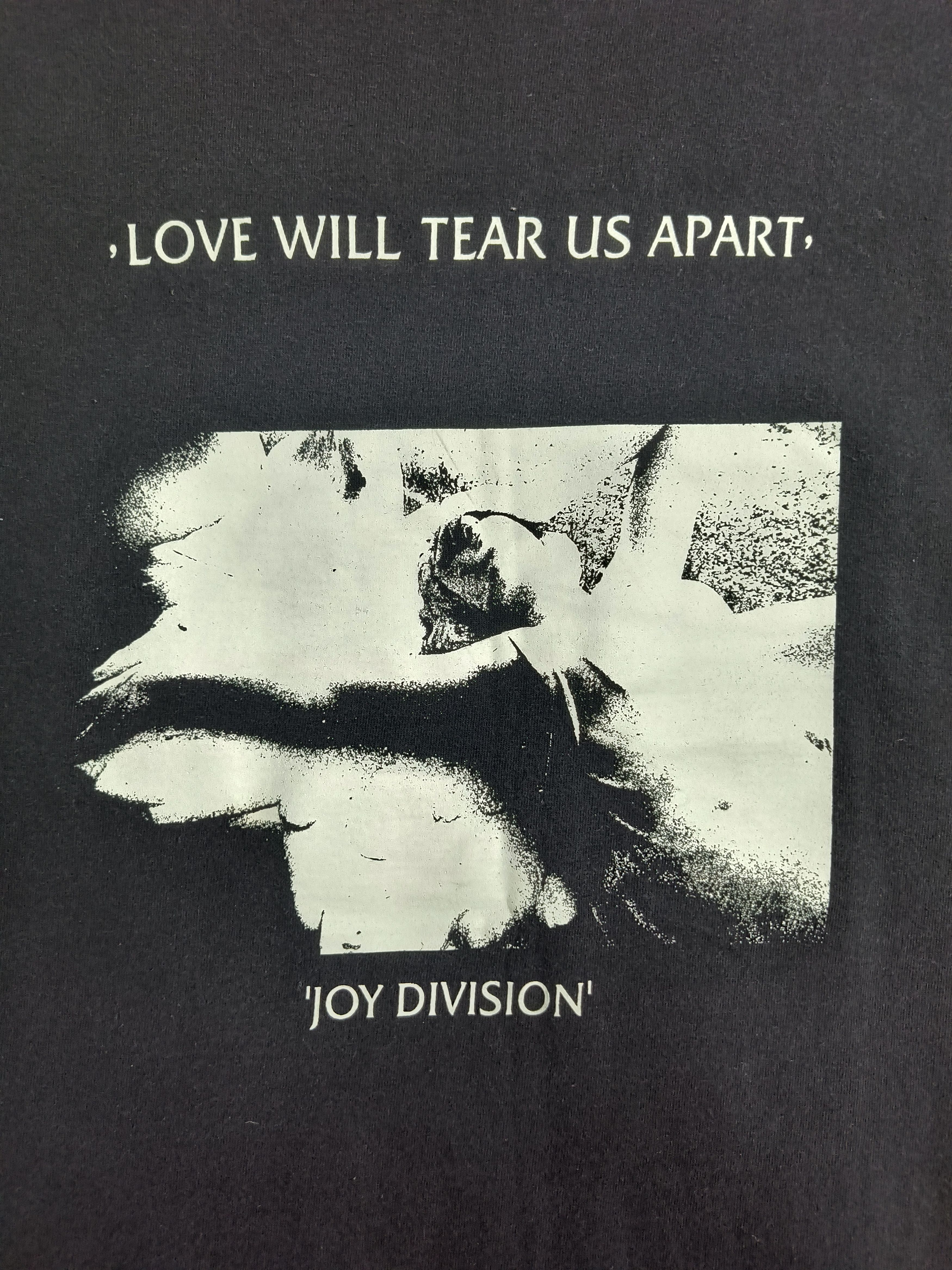 Band Tees Vintage Joy Division Love Will Tear Us Apart Tee Hoodie, Sweatshirt | FlexRushtees.com