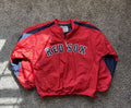 Majestic Mlb Boston Red Sox Pull Over Windbreaker