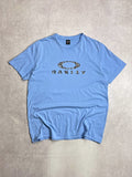 Vintage Oakley Leopard Logo Boxy T Shirt Big Logo Xxl Hoodie, Sweatshirt | FlexRushtees.com