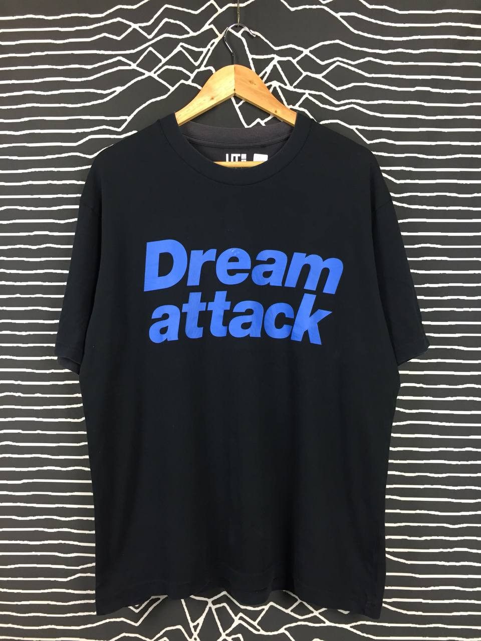 Band Tees Peter Saville And New Order Dream Attack Uniqlo Tee Hoodie, Sweatshirt | FlexRushtees.com
