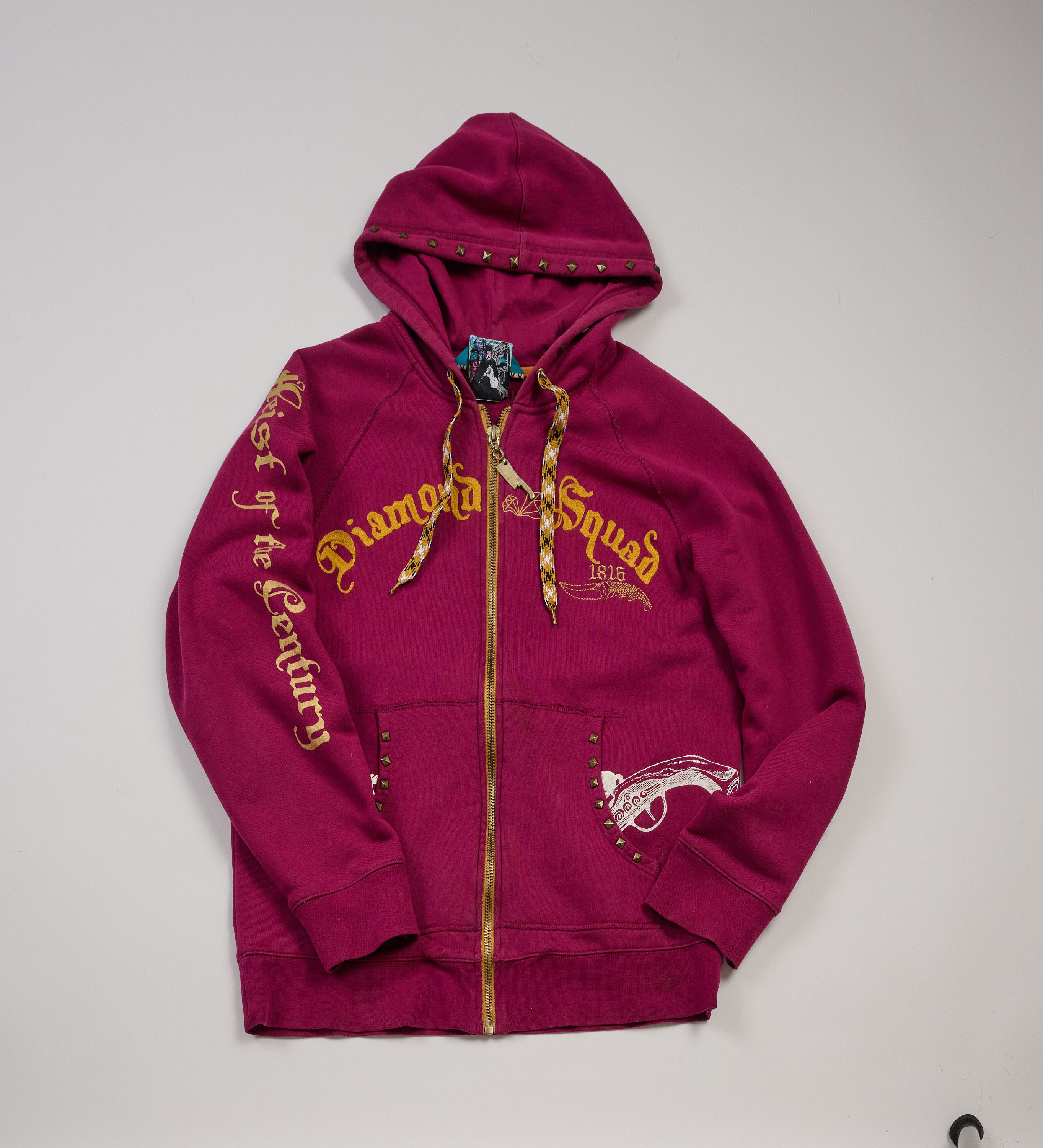 Dodger Artful Dodger Studded Zip Hoodie
