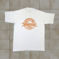 Vintage Center Star T Shirt White Xl Men S Crew Neck Short Sleeve Graphic Print Logo Usa 80s Hoodie, Sweatshirt