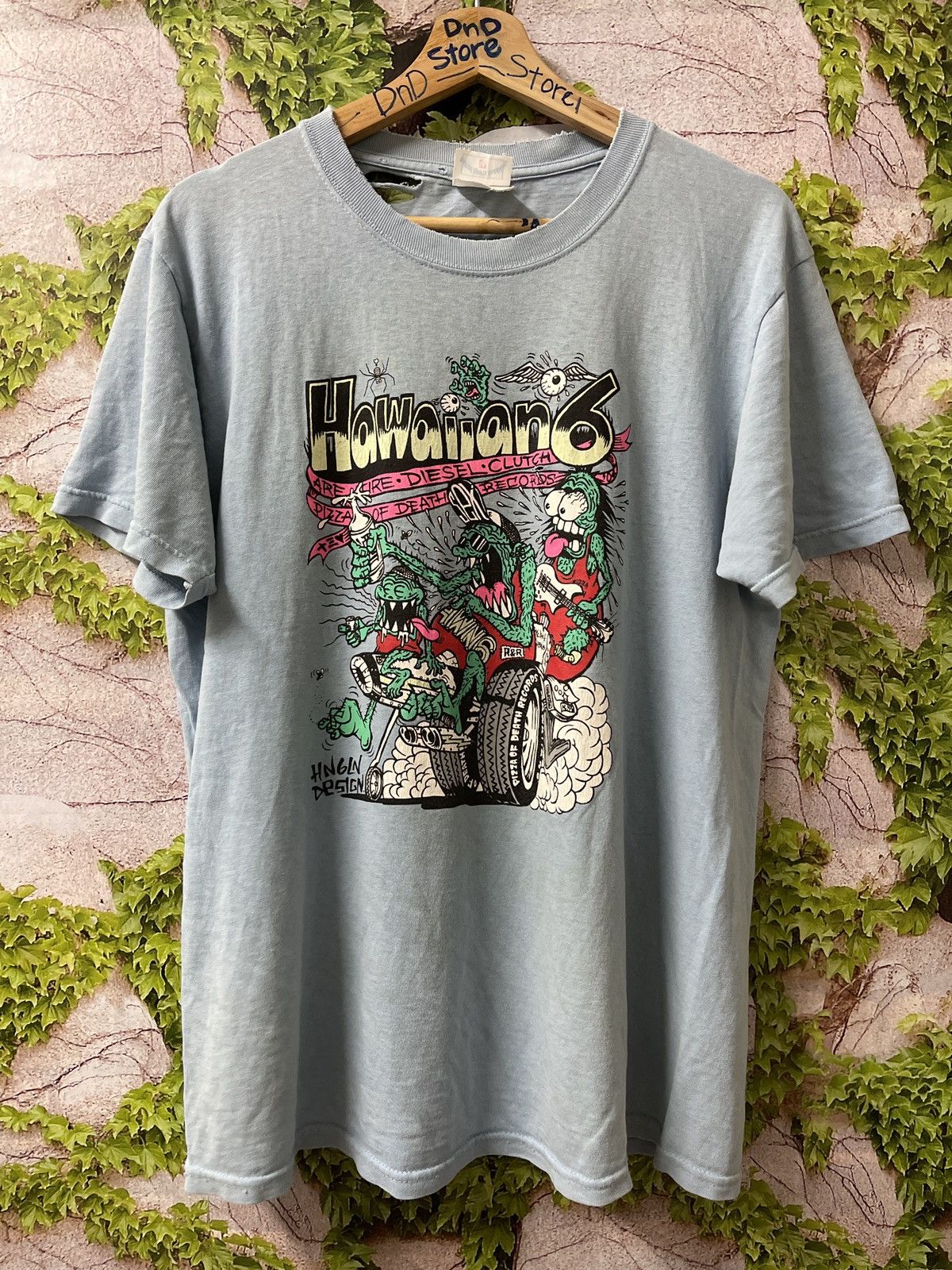 Vintage Distressed Pizza Of Death Records Tee Very Rare Hoodie, Sweatshirt | FlexRushtees.com