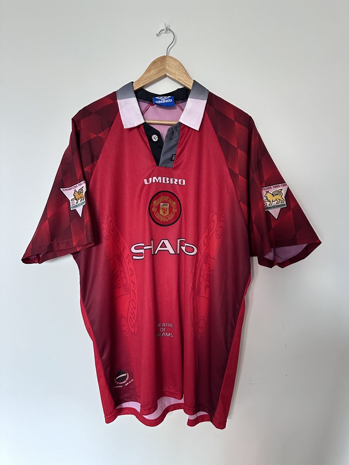 Umbro Manchester United 96 Home Jersey