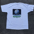 Vintage My World Revolves Around Golf Anvil Red Line Shirt
