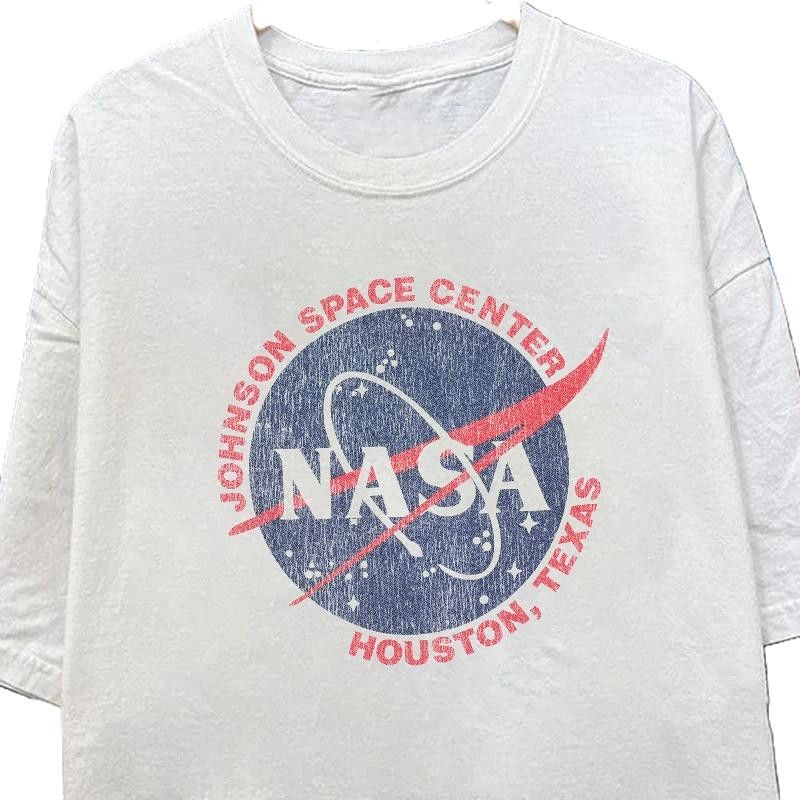 Gildan 90 S Nasa Vintage White T Shirt