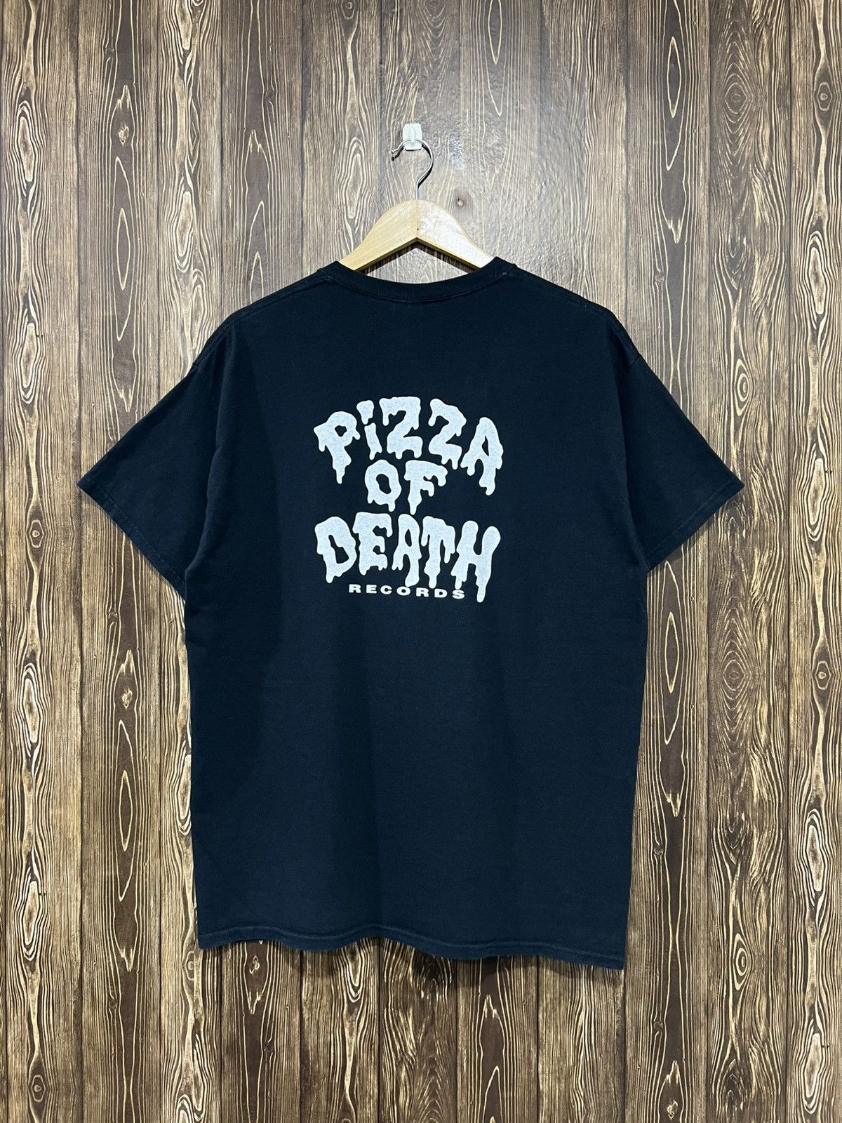 Stones Throw Records Vintage Pizza Of Death Records Tshirt Hoodie, Sweatshirt | FlexRushtees.com