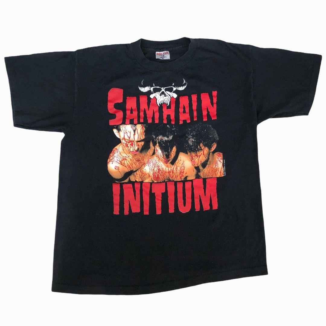 Vintage 1990 Samhain Initium November Coming Fire T Shirt Hoodie, Sweatshirt | FlexRushtees.com