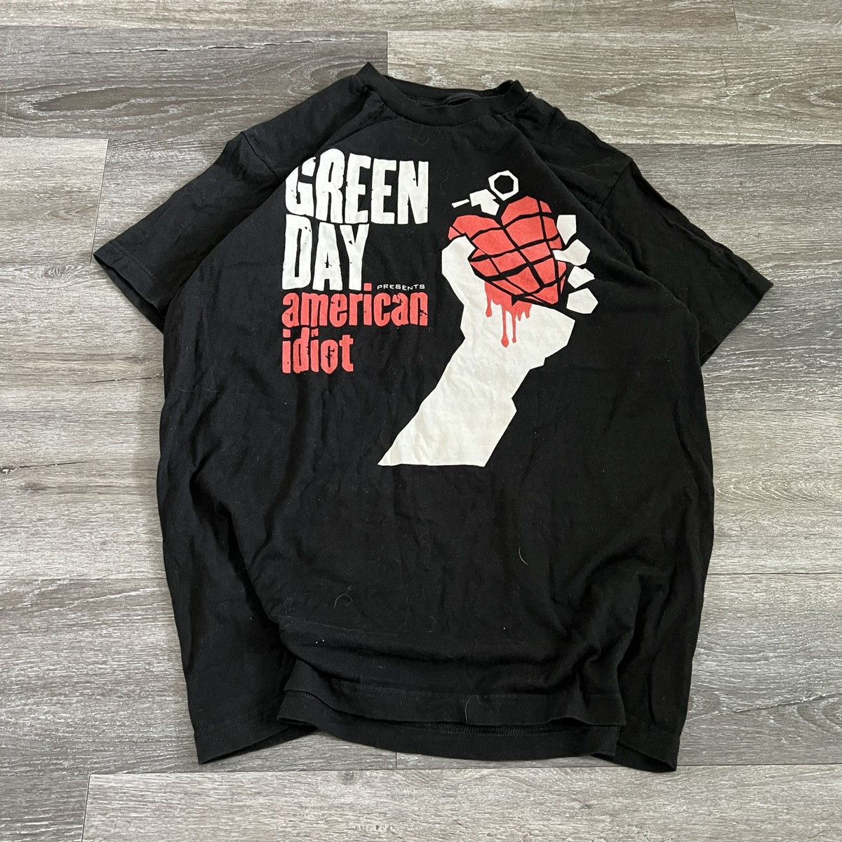 Vintage Y2k Green Day American Idiot Band T Shirt Hoodie, Sweatshirt | FlexRushtees.com