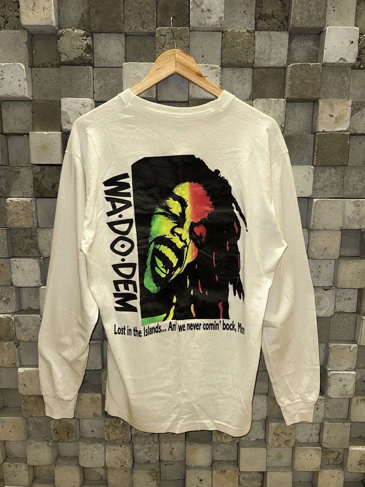 Bob Marley Rare Vintage 90s Bob Marley Rastaman Live Up Tee Hoodie, Sweatshirt | FlexRushtees.com
