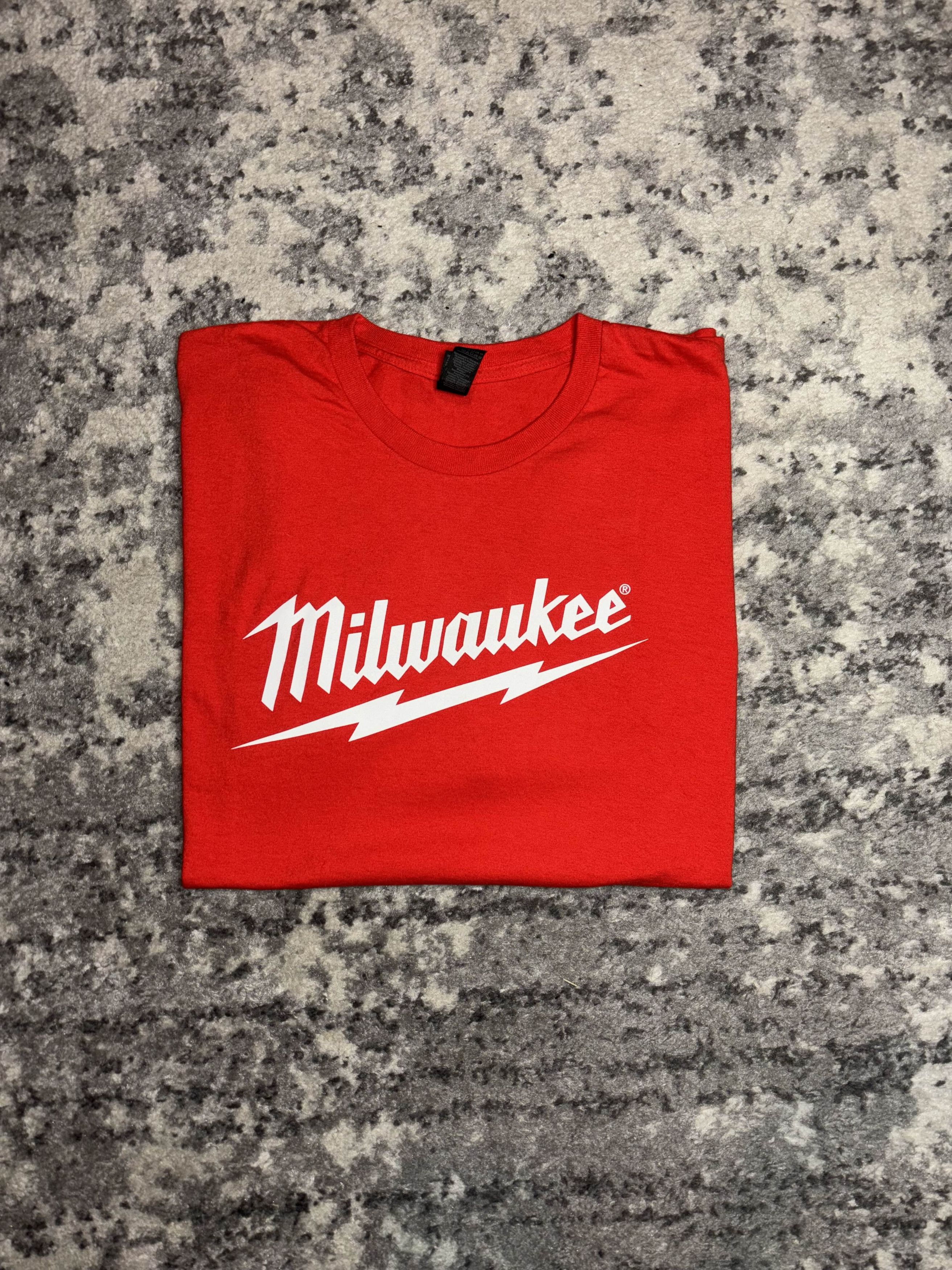Vintage Milwaukee Tool Promo Logo Shirt Hoodie, Sweatshirt | FlexRushtees.com