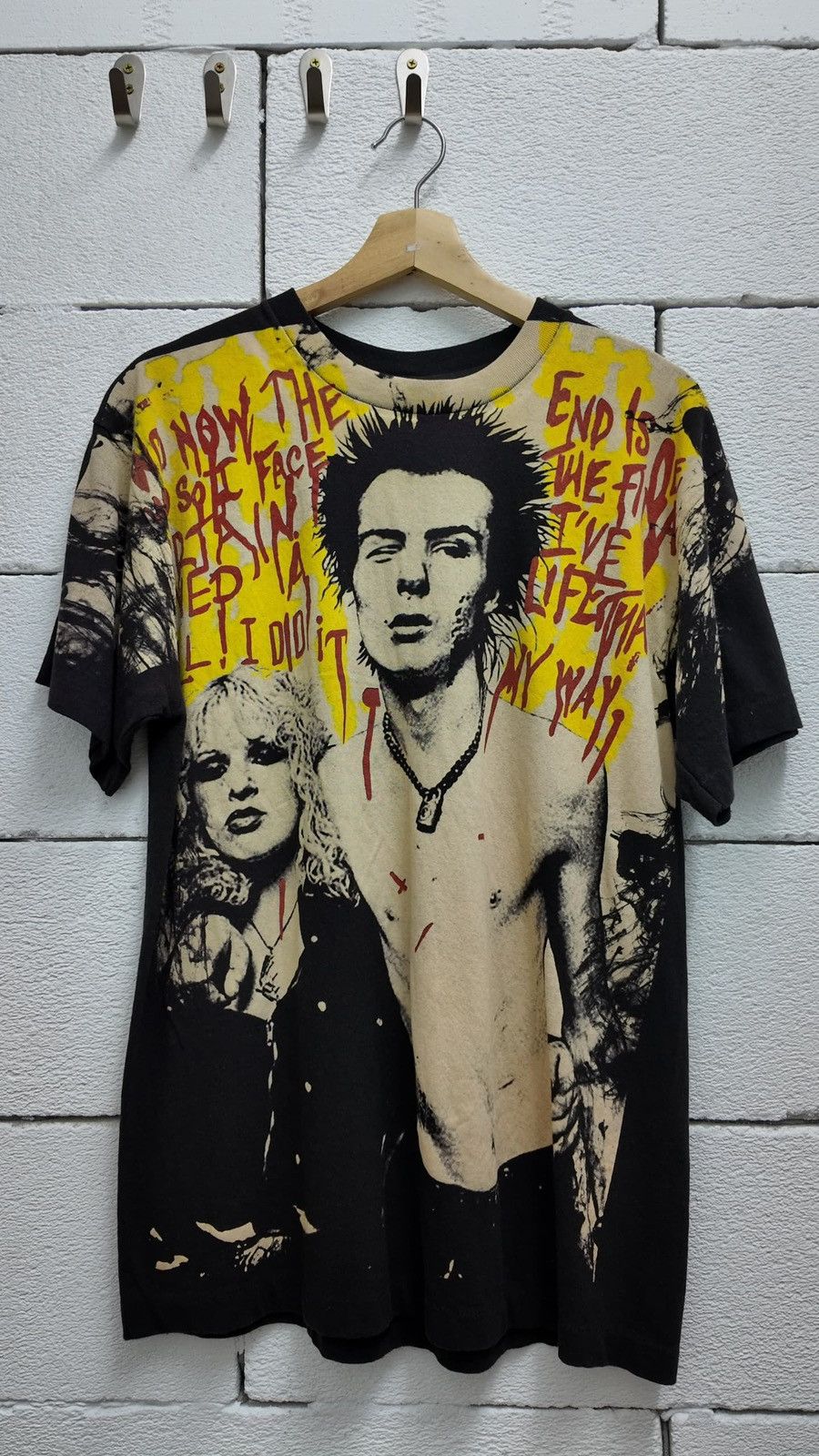 Band Tees Custom Tee Sid Nancy Fullprint Hoodie, Sweatshirt | FlexRushtees.com
