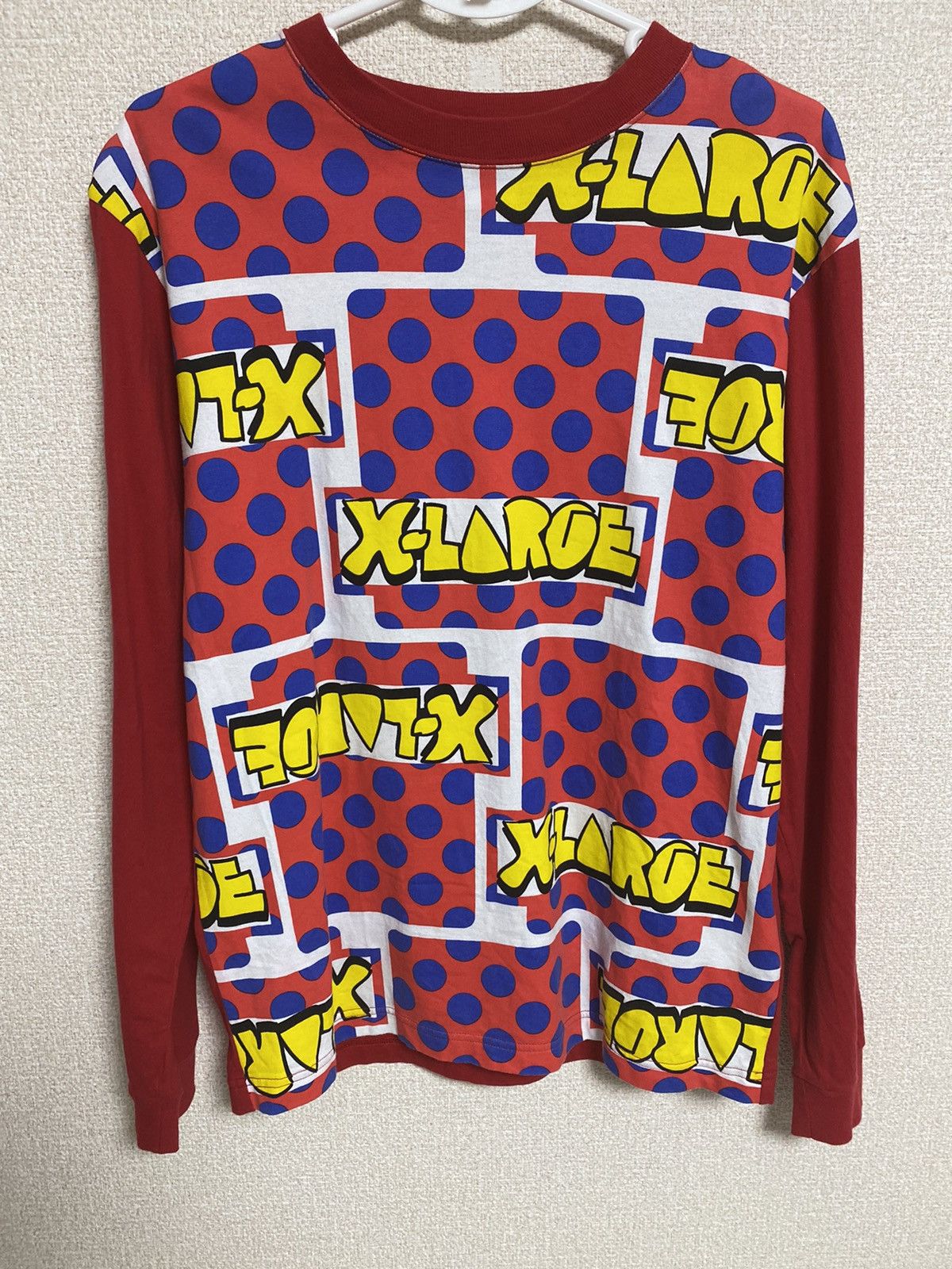 Xlarge Red Longsleeve Tee Medium Hoodie, Sweatshirt | FlexRushtees.com