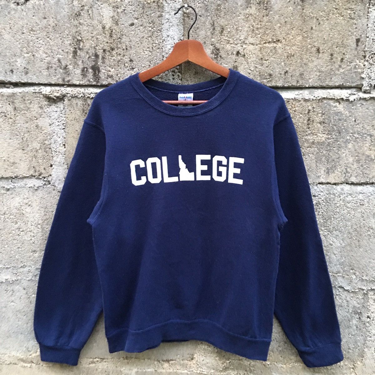Vintage Jerzees College Crewneck Sweatshirt
