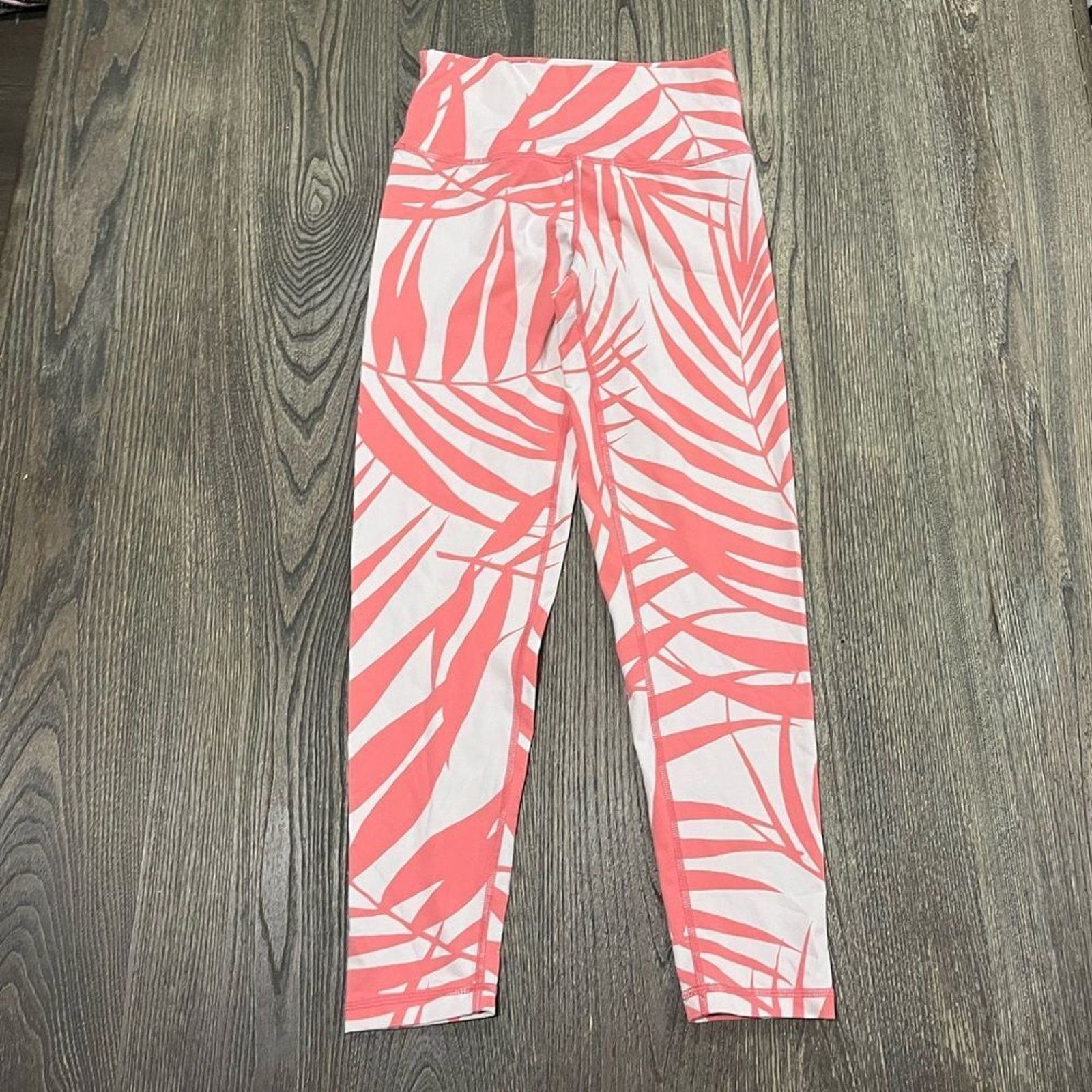 Vintage Aerie Womens Chill Play Move Tropical Athletic Leggings M