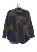 Vintage Rare 90s Ficce Razza Vintage Patchwork Ls Shirt Japan Hoodie, Sweatshirt | FlexRushtees.com
