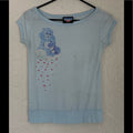Junk Food Womens Care Bears Graphic Shirt Junkfood Size Small Grumpy