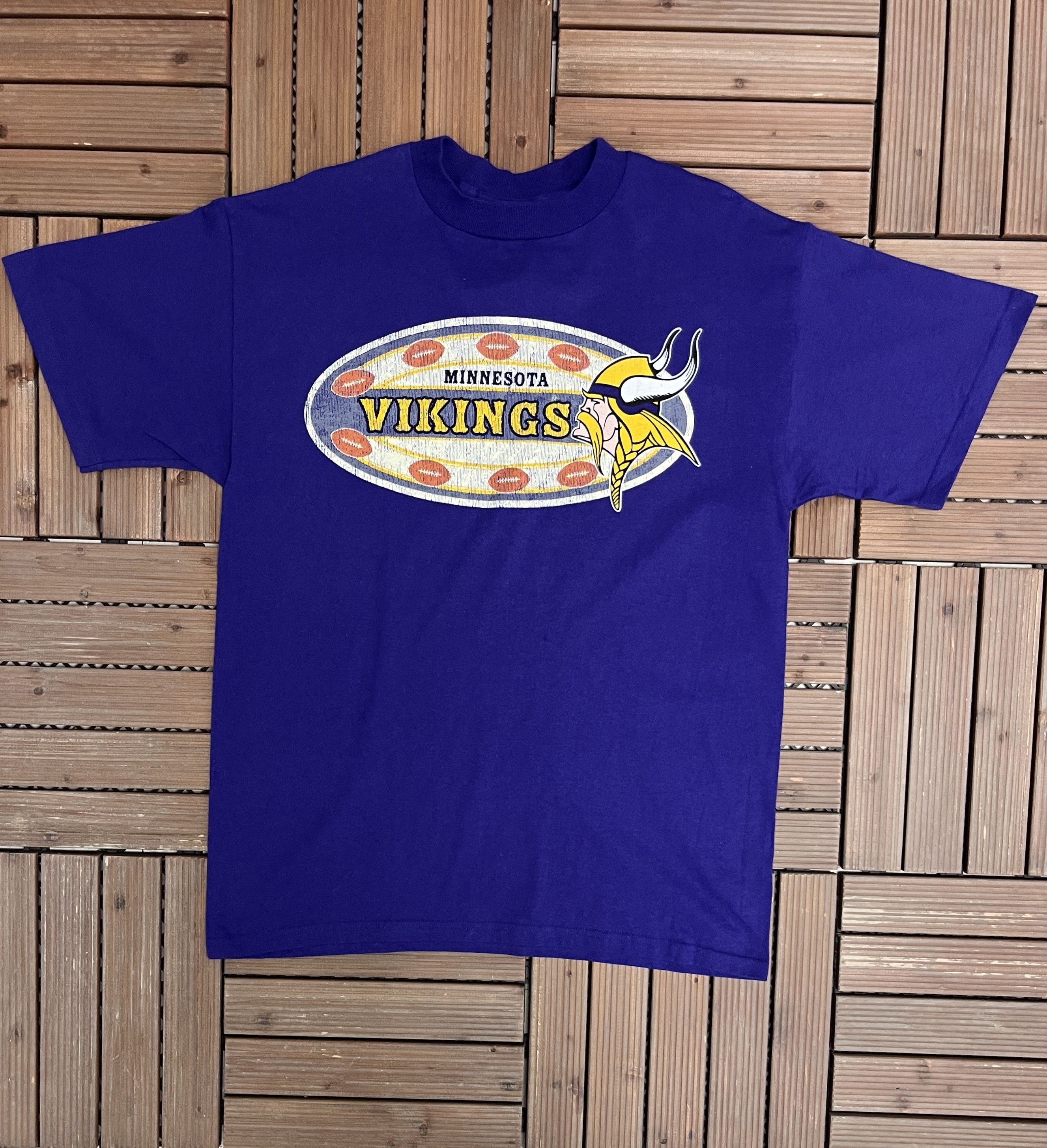 Vintage Minnesota Vikings Deadstock Vintage T Shirt Hoodie, Sweatshirt | FlexRushtees.com