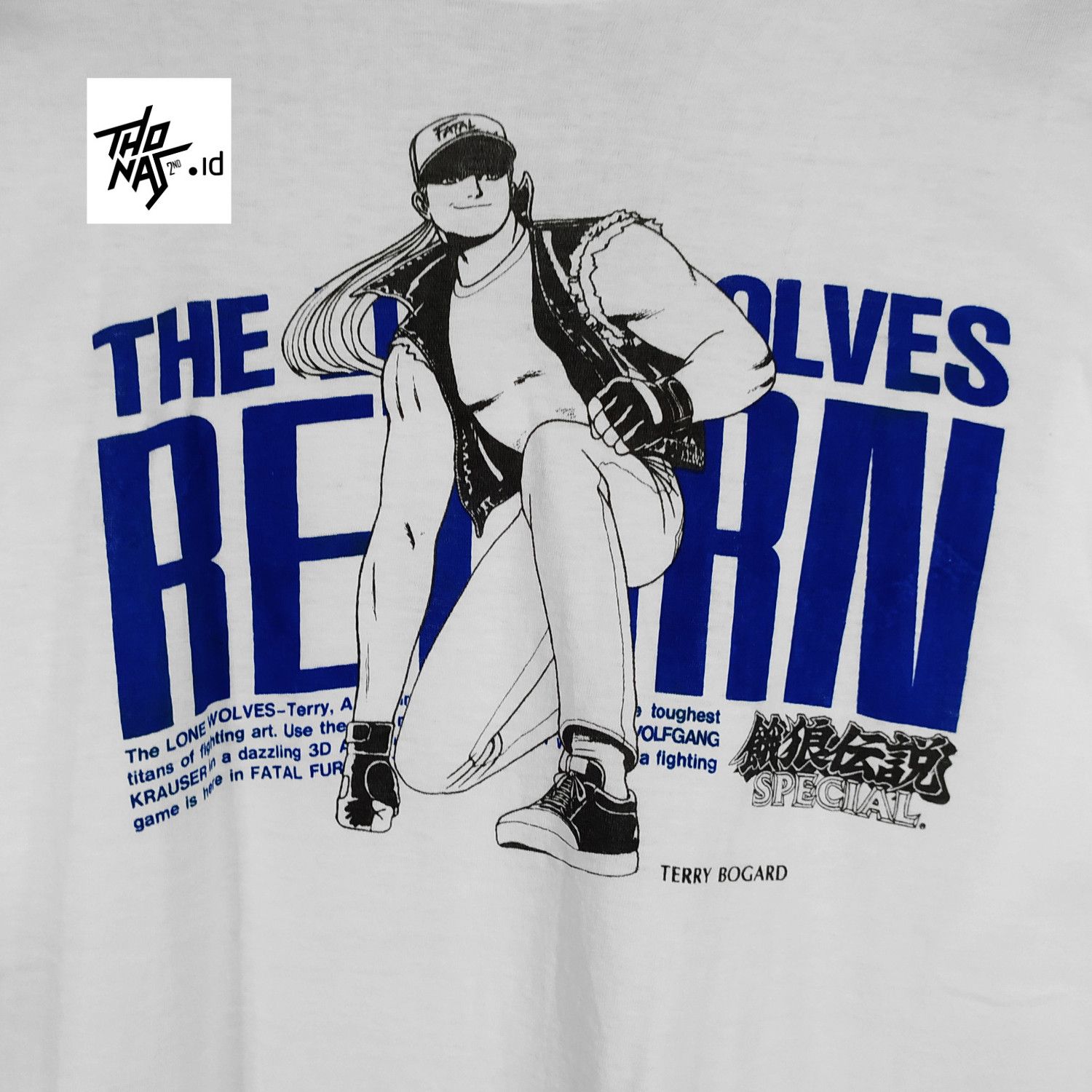 The Game Fatal Fury King Of Fighters Terry Bogard T