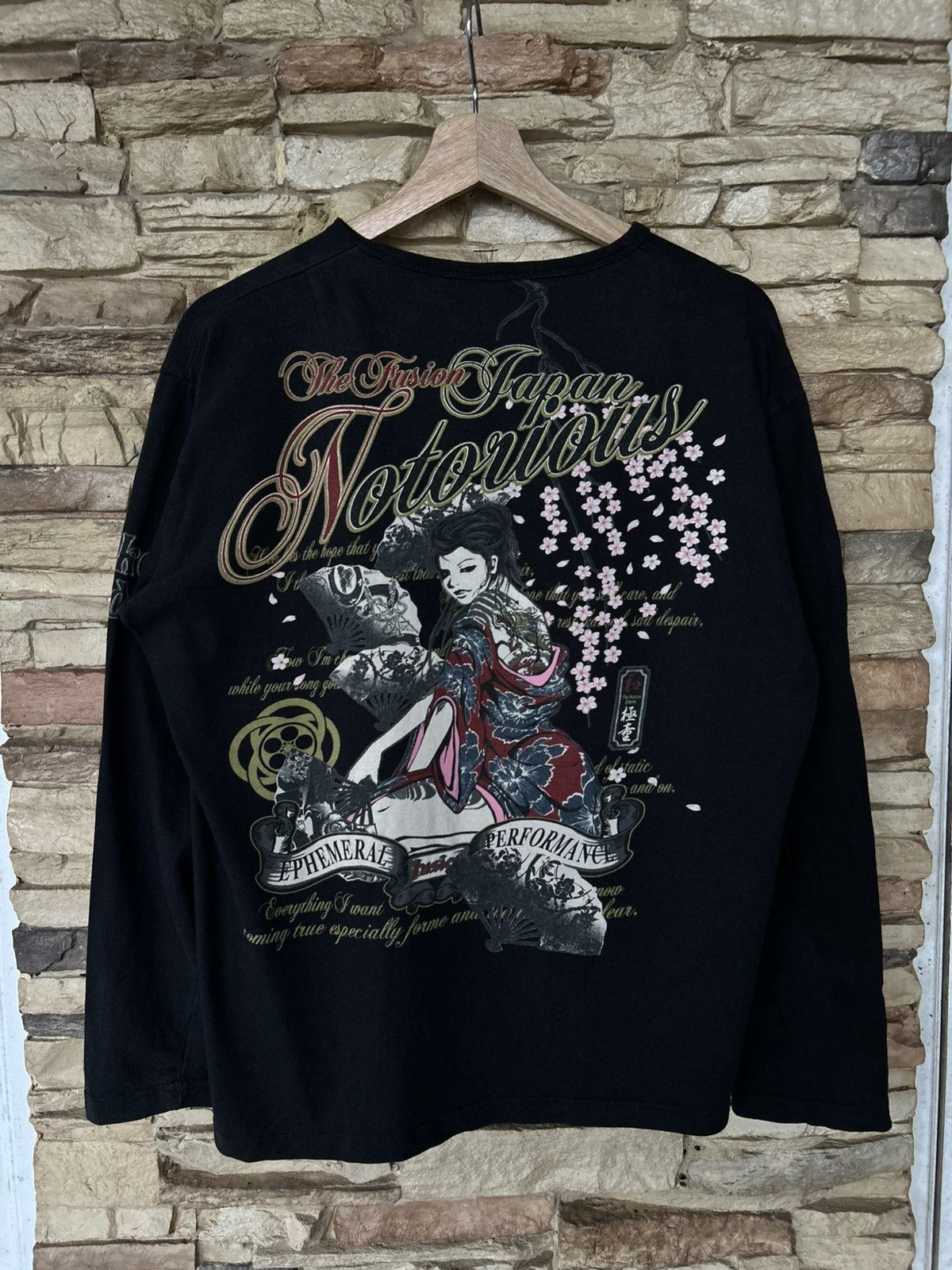 Vintage Sukajan Bullet Noise The Fusion Notorious Japan Tees Hoodie, Sweatshirt | FlexRushtees.com