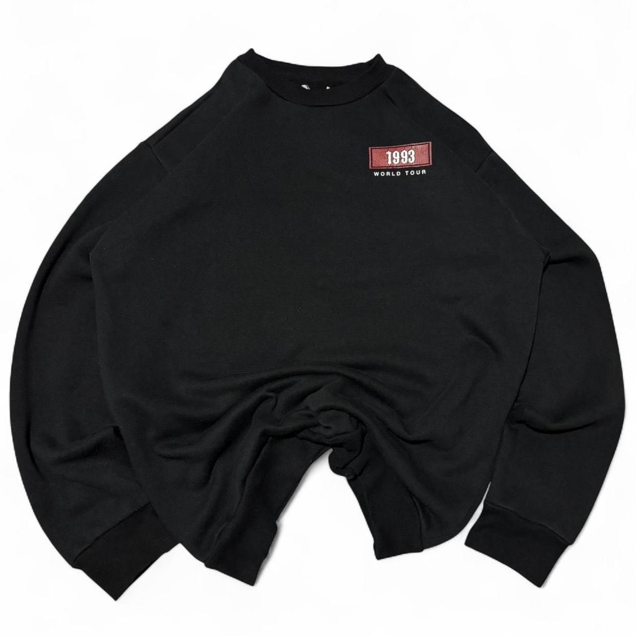 Band Tees Lost Youth 1993 World Tour Black Graphic Sweatshirt Hoodie | FlexRushtees.com