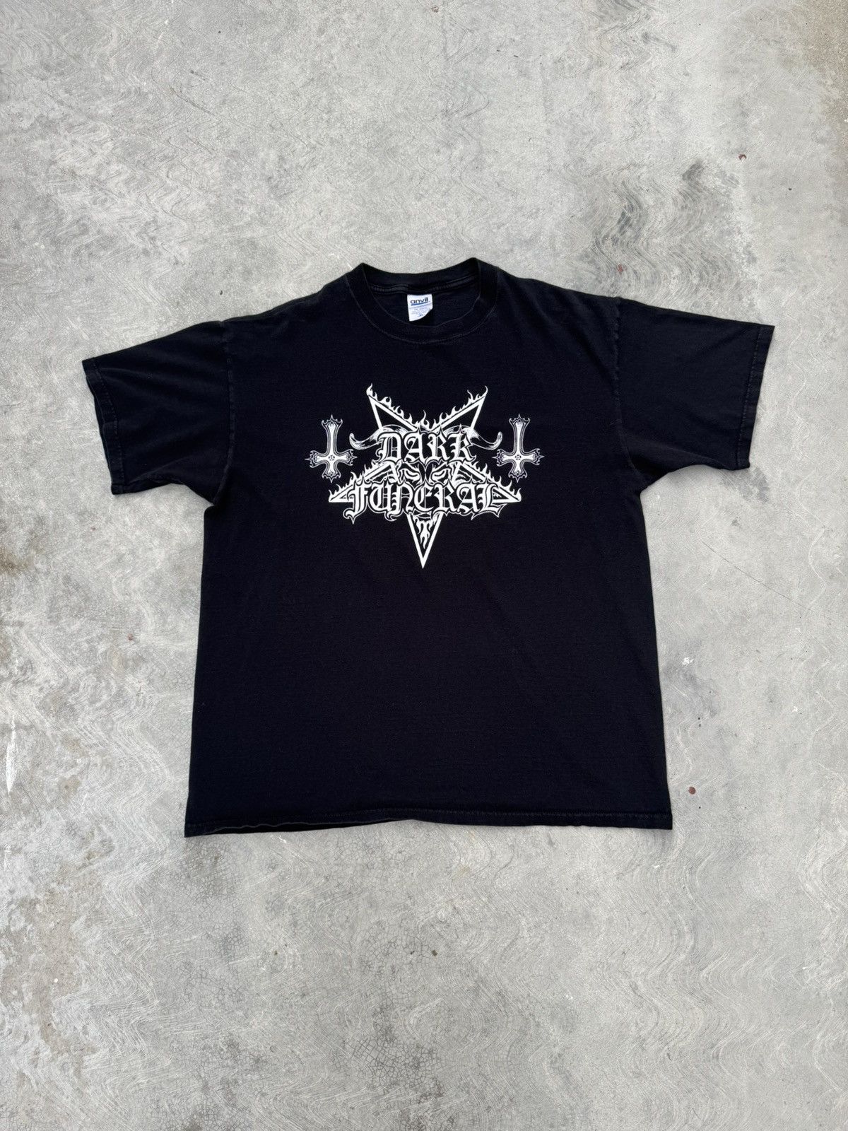 Band Tees Vintage 2000s Dark Funeral T Shirt