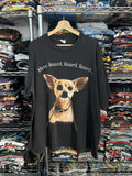 Vintage 1998 Taco Bell Chihuahua Lizard Box Promo Tee Hoodie, Sweatshirt | FlexRushtees.com