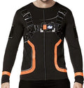Other Adult Fortnite Dark Voyager Costume Long Sleeve T Shirt