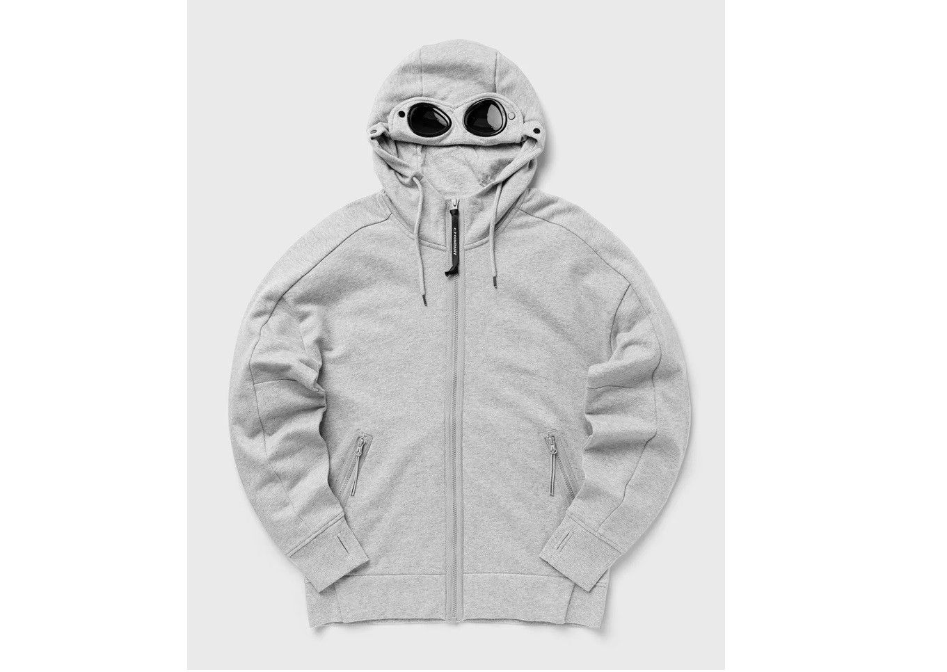 C P Company Diagonal Raised Fleece Goggle Zipped Hoodie T-Shirts, Sweatshirt | FlexRushtees.com