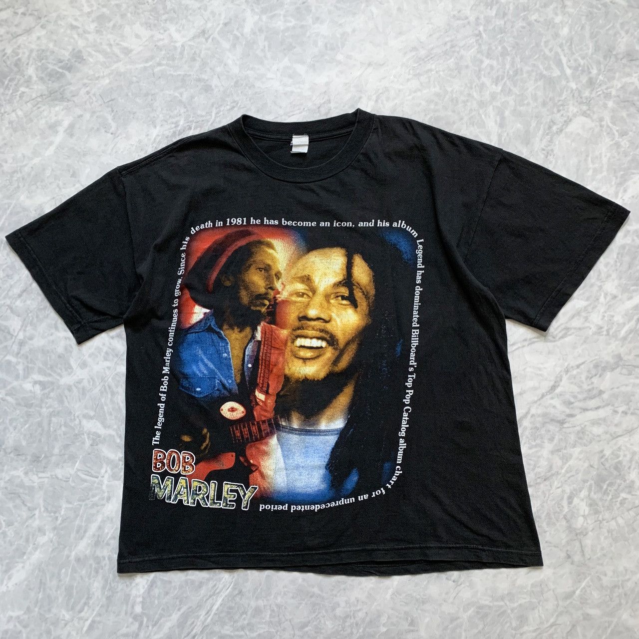 Rap Tees X Vintage Vtg 90s Bob Marley Music Rap Tee Style T Shirt Hoodie, Sweatshirt | FlexRushtees.com