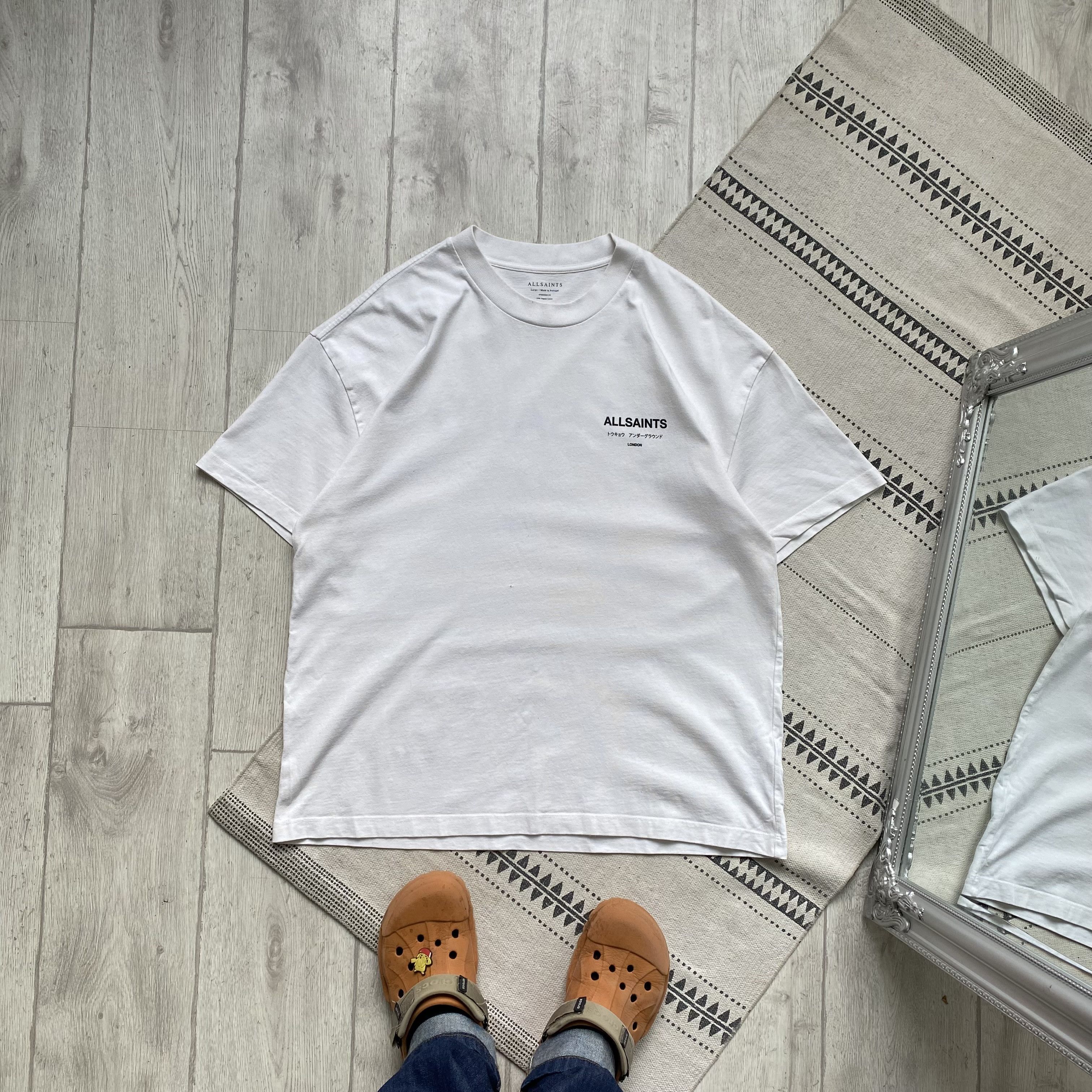 Allsaints Heavy Boxy Tee Hoodie, Sweatshirt | FlexRushtees.com