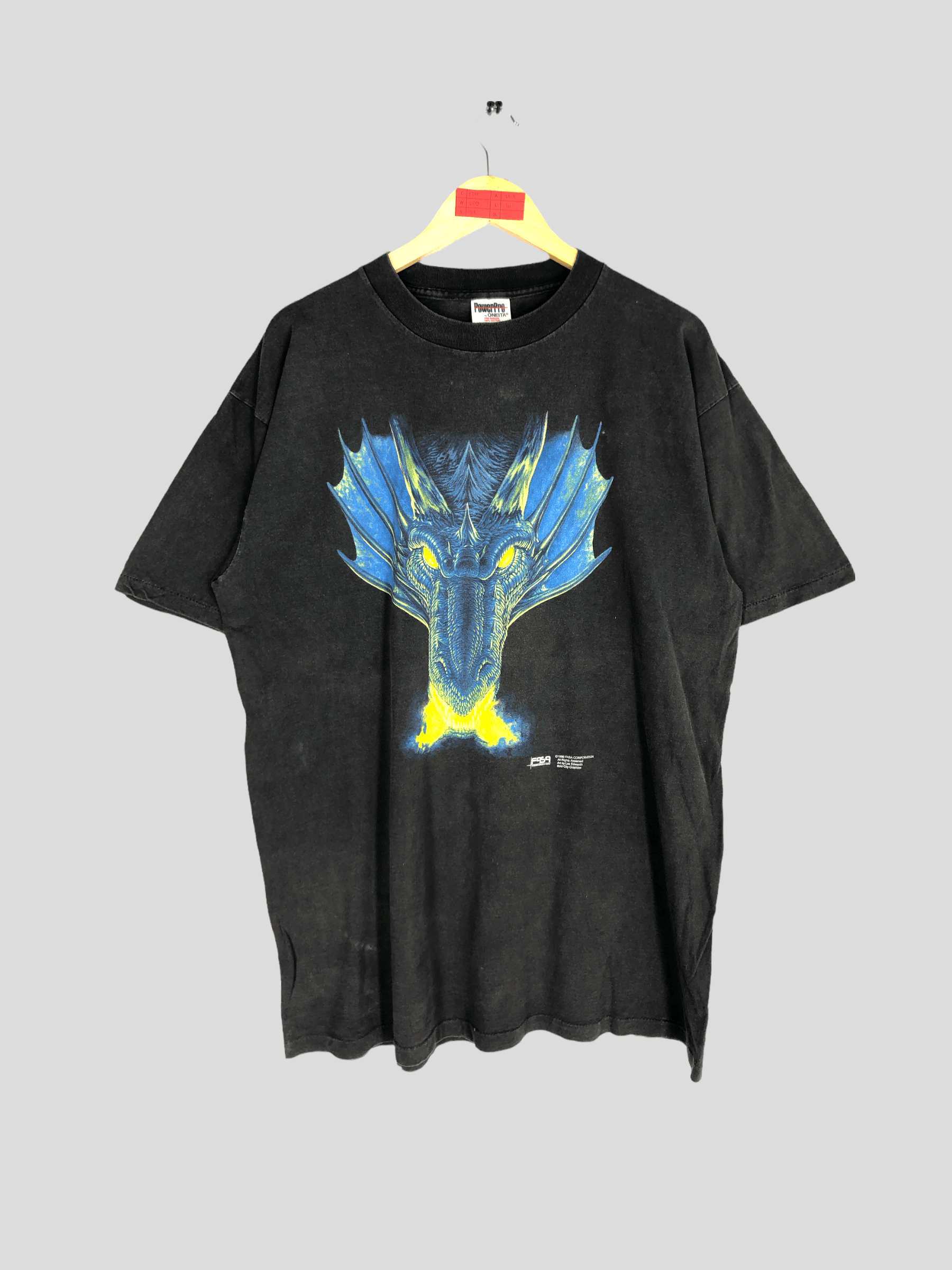 Vintage Dragon Printed By Nasa