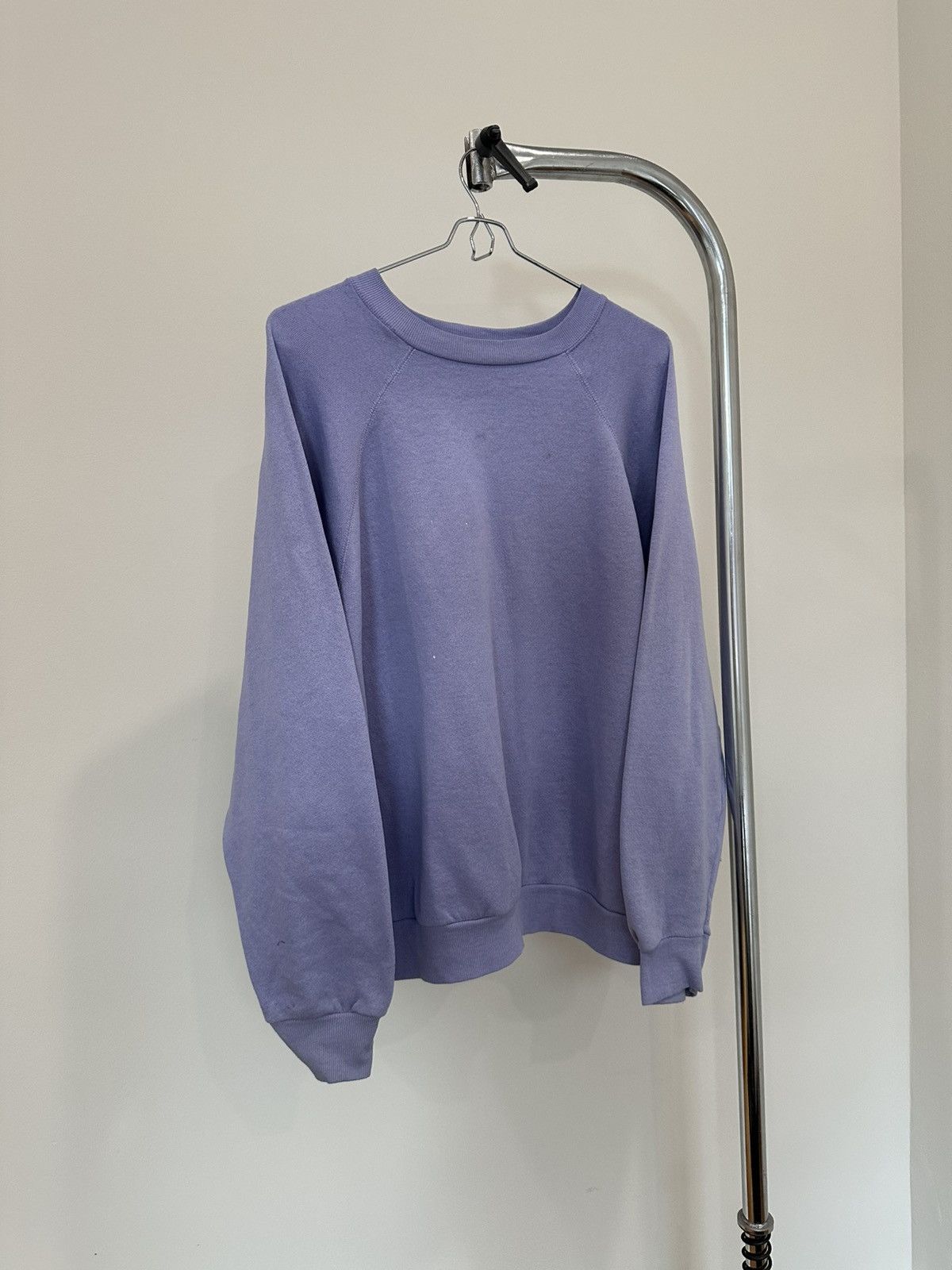 Vintage 80s Blank Raglan Crewneck Sweatshirt T-Shirts, Hoodie | FlexRushtees.com