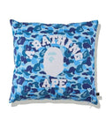 Bape A Bathing Ape Abc Camo College Square Cushion Blue Size M