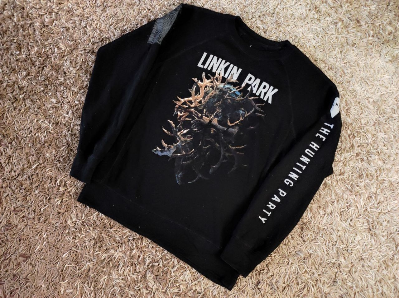 Vintage Long Sleeve Black Vintage Linkin Park Size L T-Shirts, Hoodie, Sweatshirt | AU16VibeMintTees.com