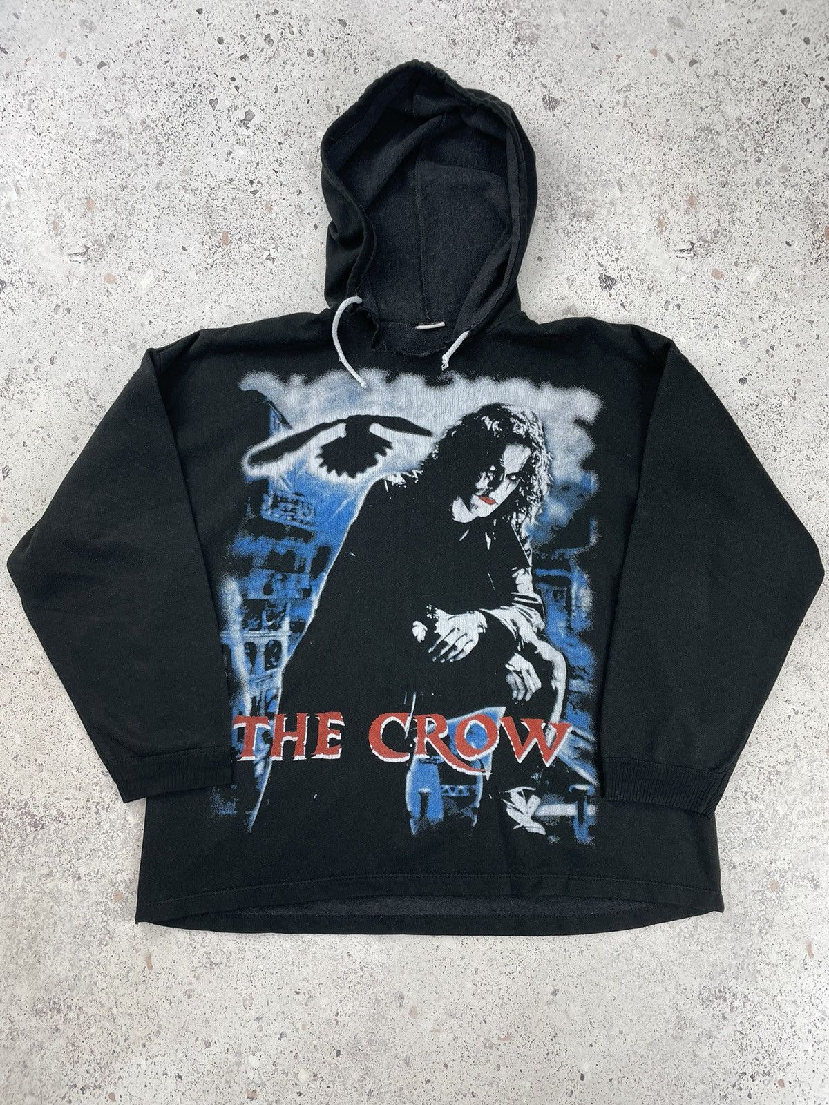 Vintage The Crow Movie Hoodie Like Pulp Fiction