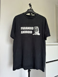 Vintage 2000s Radiohead Paranoid Android Band T Shirt Hoodie, Sweatshirt | FlexRushtees.com