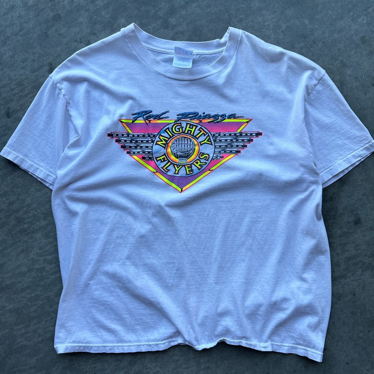 Vintage 1990s Rod Piazza And Might Flyers Band Tee Hoodie, Sweatshirt | FlexRushtees.com
