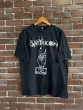 Vintage Y2k Satyricon Diabolical Black Metal Band T Shirt